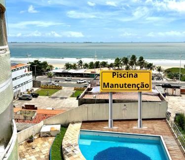 Sao Luis Apartment | Oceanfront Mar e Sol on Praia da Litorânea - Pet Friendly Stay