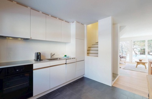 Celerina-Schlarigna Apartment | Ground Floor 3½-Room Flat with Pool & Spa – Rated 9.6