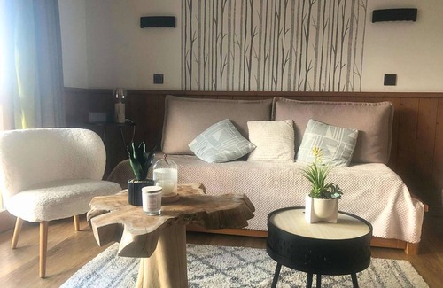 Les Avanchers-Valmorel Apartment | Inviting Studio Flat with Mountain Views for 5 Guests