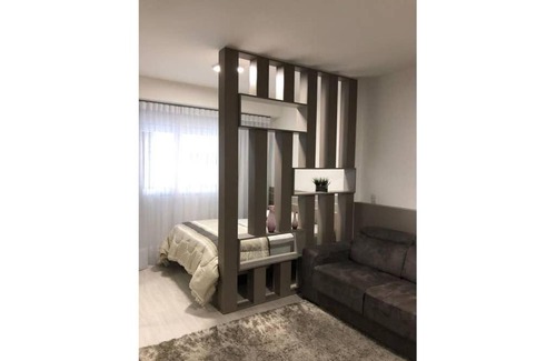 Matriz Apartment | Cozy Studio Near Shopping in Curitiba's Batel District