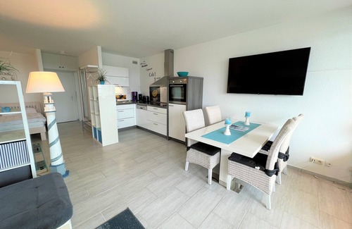 Sierksdorf Apartment | Relaxing Days by the Ocean: Rated 10/10 with Pool Access
