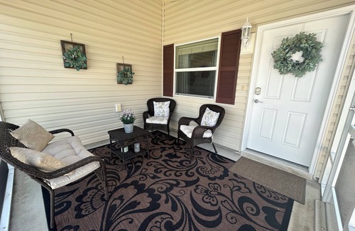 Wildwood House | Elegant 2-Bedroom Villa with Patio Near Brownwood