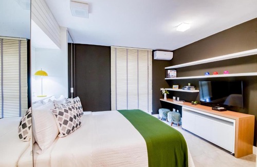 Vila Buarque Apartment | Inviting 360 Suítes Vibe República - Modern Furnished Apartments