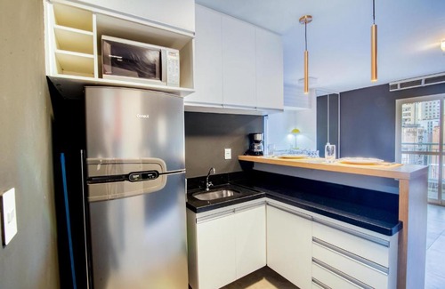 Vila Buarque Apartment | Inviting 360 Suítes Vibe República - Modern Furnished Apartments