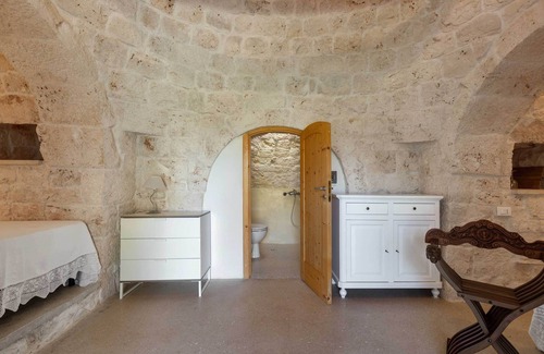 Carovigno Cottage | Tranquil Retreat: 3745 Trullo Puspo with Pool & Kitchen