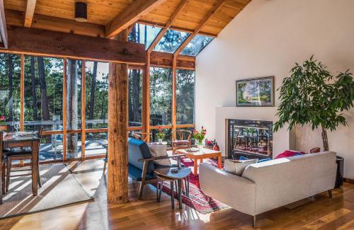 Del Monte Forest House | Discover 3771 Serenity in the Woods: Pet-Friendly Retreat