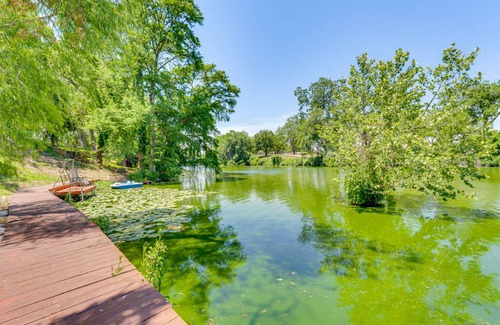 Seguin House | Spacious 4-Bedroom Haven with Private Pool & Lake Views