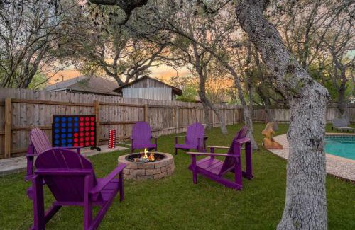 San Antonio Villa | Inviting 3B Villa with Pool, Gym, BBQ & Yard Games