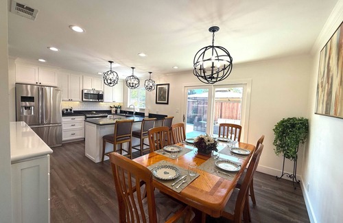Concord House | Modern Remodeled House with Steam Shower & Family Amenities