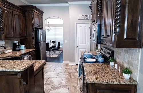 Tyler House | Family-Friendly Retreat with Hot Tub & Kids Playground