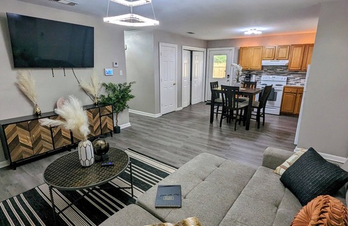Mid City North House | Serene 3BR Retreat with Spa & Hot Tub Near Downtown