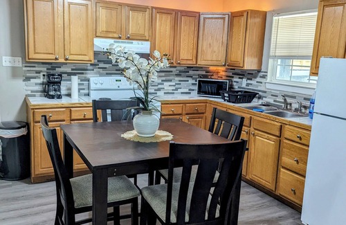 Mid City North House | Serene 3BR Retreat with Spa & Hot Tub Near Downtown