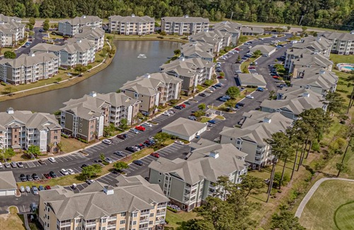 Central Myrtle Beach Condo | Golf and Beach Condo: Pool, Spa & Family-Friendly Fun