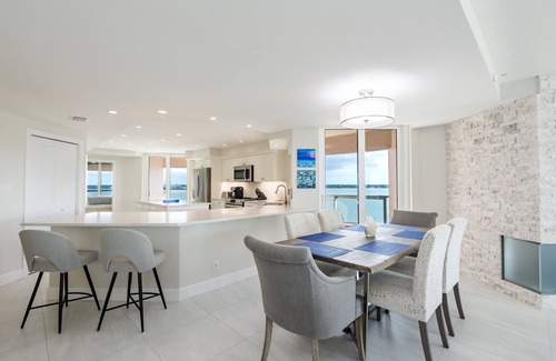 Sand Key Condo | Beachfront Oasis: 3BR with Panoramic Ocean Views & Pool