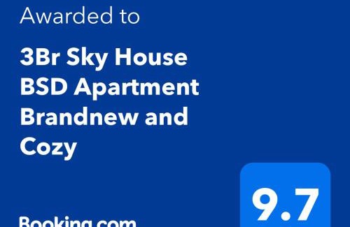 Bumi Serpong Damai Apartment | Cozy 3Br Sky House BSD Apartment with Ocean Views & Pool
