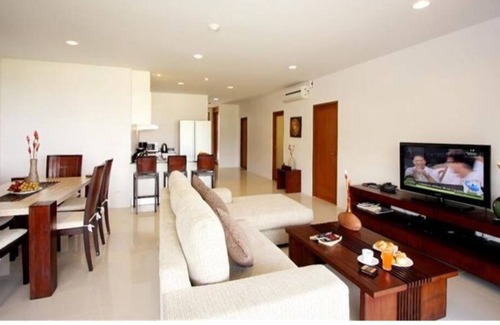 Cherngtalay Apartment | Elegant 3BR Suite with Pool Access at Surin Beach