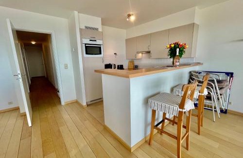 Blankenberge Apartment | Oceanfront 3BR Zeedijk Apartment with Private Beach Access