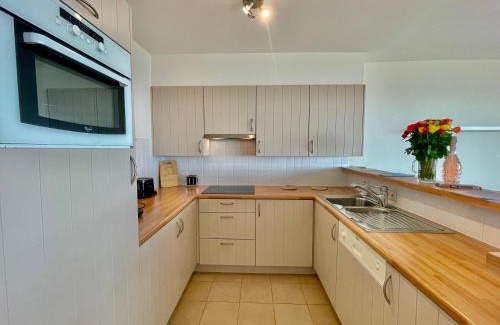 Blankenberge Apartment | Oceanfront 3BR Zeedijk Apartment with Private Beach Access