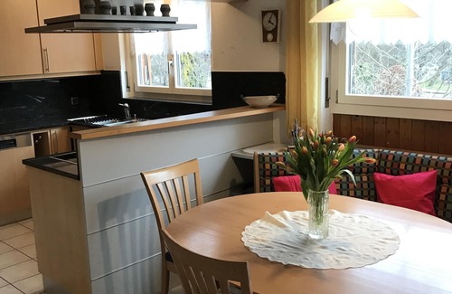 Vaduz Apartment | Idyllic 4.5 Room Farm Apartment with Pool & Breakfast