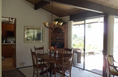 Mission Canyon House | Unforgettable Nature Lovers Glass House with Ocean Views