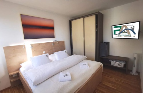 Neusiedl am See Apartment | Comfortable 1-Bedroom Pannonia Appartements with Kitchen