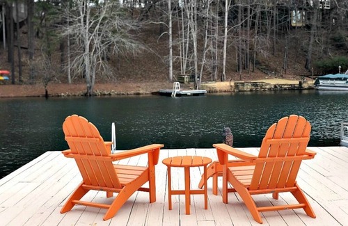 Waleska House | Lakefront Retreat: Family-Friendly with Pool and Views