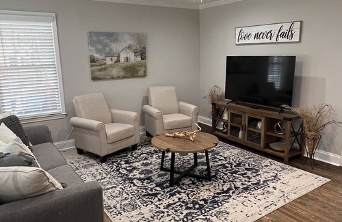 Buford House | Spacious 4 Bedroom Retreat with Pet-Friendly Amenities