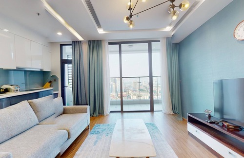 Ba Dinh Apartment | 4-bedroom apartment in brilliant Vinhomes Metropolis Hà Nội with AC, WiFi