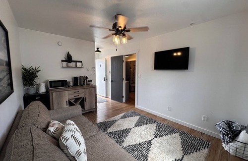 Cody Apartment | 4-bedroom apartment right across from rodeo in cody - or rent the whole lodge!