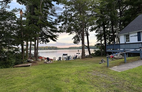 South Casco House | Exceptional 4 Bedroom Lake House with Private Boat Dock