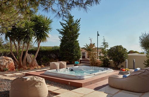 Vissa Villa | Sea View Villa with Private Hot Tub & Pool Access