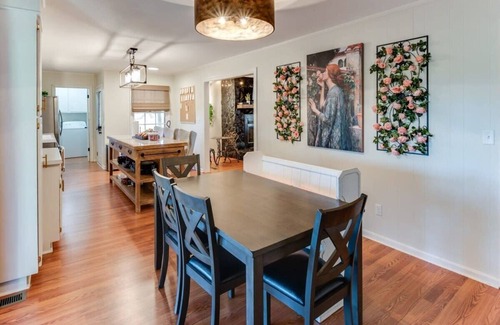 Northport House | Spacious Crimson House with Games and Large Deck Retreat