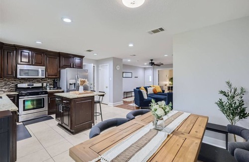 Austin House | Inviting Haven Hideaway with Game Room in Austin Colony