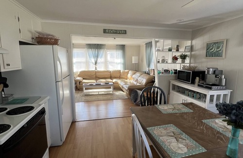 Surf City House | Steps from the Beach: Renovated Duplex with Pool & Spa
