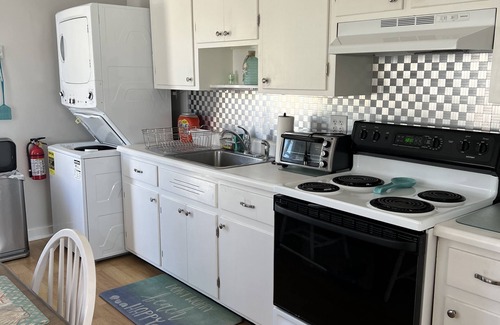 Surf City House | Steps from the Beach: Renovated Duplex with Pool & Spa