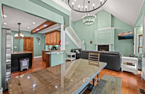 Sevierville Cabin | Ultimate Retreat: 4 King Beds, Private Pool & Game Room!