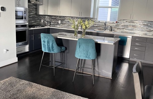 Astrodome House | Ideal Town Home Steps from NRG Stadium & Medical District