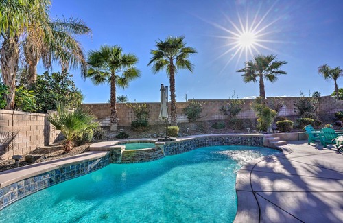 Indio Cottage | Ideal Indio Retreat: Pool, Hot Tub & Fire Pit Await!
