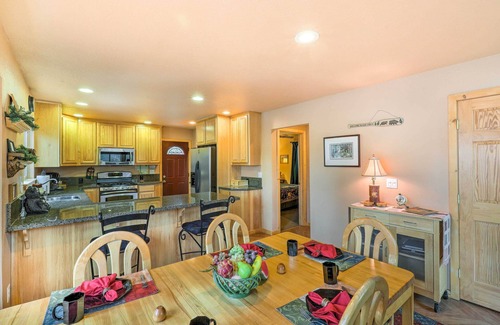 Hathaway Pines House | Inviting Hathaway Pines Mountain Cabin with Deck & Views