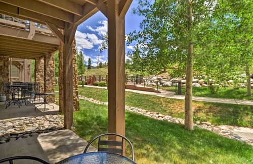 The Highlands Apartment | Experience Breckenridge: Patio, Spa & Family-Friendly Fun!