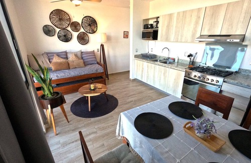 Mezcales Apartment | Convenient Hotel Near Flamingos Golf with Pool & Spa