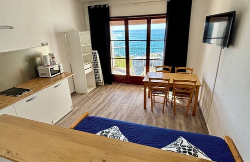 Calcatoggio Apartment | Cozy Oceanfront Apartment with Scenic Sea Views for 4