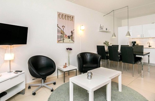 Faaborg Apartment | Cozy 4-Person Holiday Home Overlooking Faaborg's Ocean