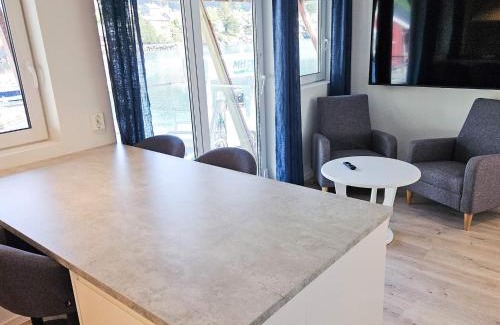 Hyllestad Apartment | 4 person holiday home in Sørbøvåg, cleaning included