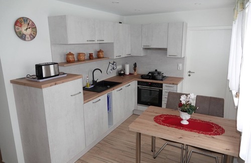 Gebersdorf Condo | Ocean View Apartment "Sorbitztal" with Spa and Hot Tub