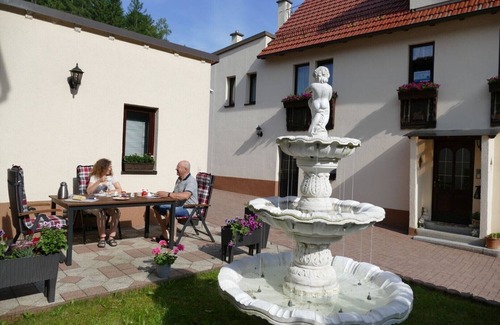 Gebersdorf Condo | Ocean View Apartment "Sorbitztal" with Spa and Hot Tub
