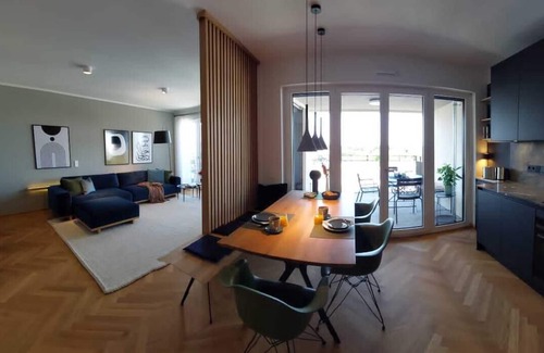 Obere Au Apartment | Designer Apartment with Rooftop Views in Munich - Rated 10/10