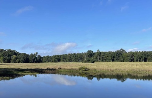 Saint Maurice House | Spacious 40 Acres Home with Pond & RV Port for Families