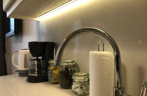 Old City Apartment | Modern Old City Retreat with Balcony and Family Amenities