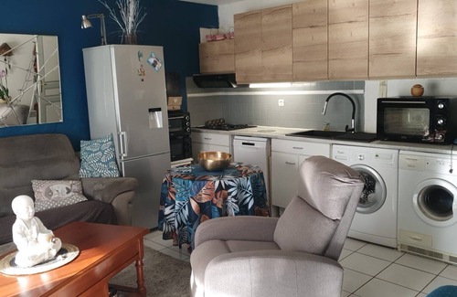Les Hauts de Canet Apartment | Spacious Malibu Village Apartment with Patio for Families